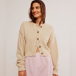 Free People Lila purple cardigan